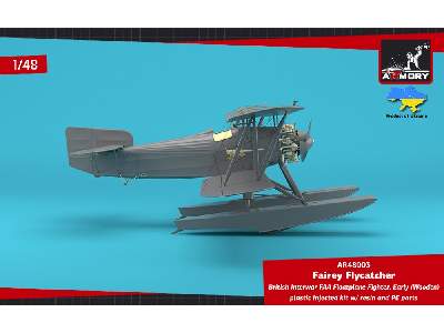 Fairey Flycatcher British Interwar Faa Floatplane Fighter, Early (Wooden) - zdjęcie 8