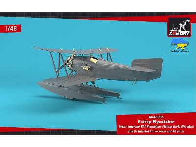 Fairey Flycatcher British Interwar Faa Floatplane Fighter, Early (Wooden) - zdjęcie 13