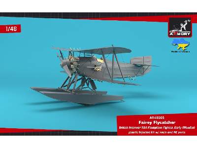 Fairey Flycatcher British Interwar Faa Floatplane Fighter, Early (Wooden) - zdjęcie 15