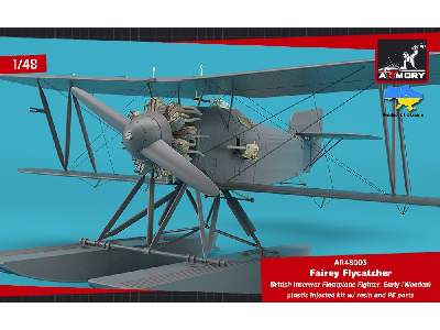 Fairey Flycatcher British Interwar Faa Floatplane Fighter, Early (Wooden) - zdjęcie 18