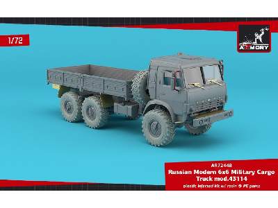 Russian Modern 6x6 Military Cargo Truck Mod.43114, Limited Edition - zdjęcie 4