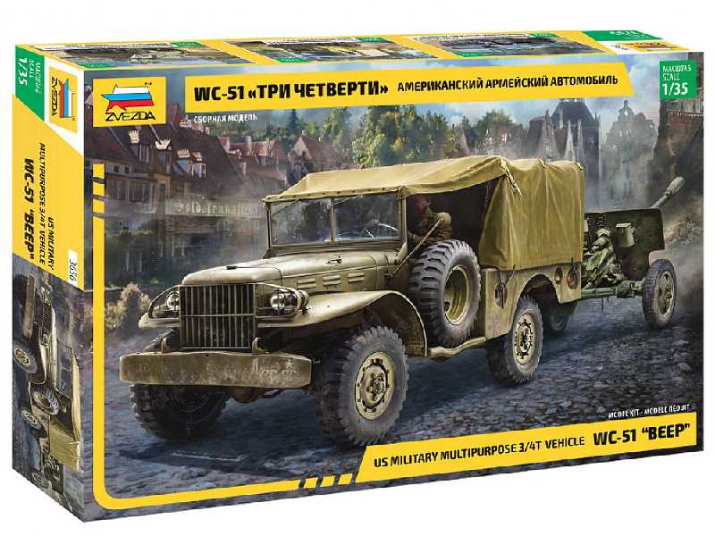 WC-51 BEEP - amerykański samochód wielozadaniowy 2/4t - zdjęcie 1 WC-51 BEEP - amerykański samochód wielozadaniowy 2/4t - zdjęcie 1