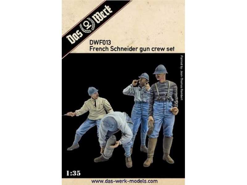 French Schneider Gun Crew Set - zdjęcie 1 French Schneider Gun Crew Set - zdjęcie 1