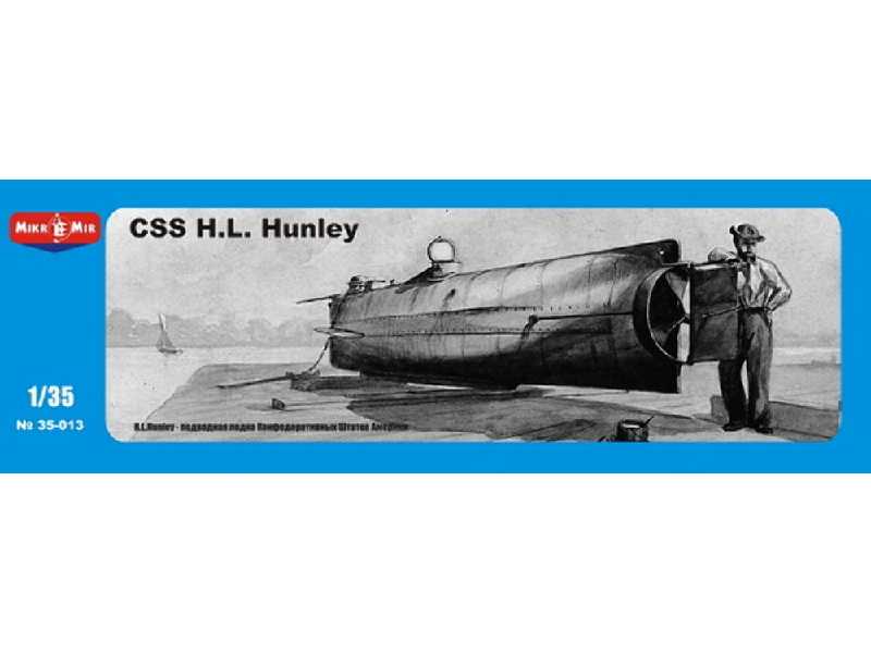 Css H. L. Hunley, Confederate Submarine - zdjęcie 1 Css H. L. Hunley, Confederate Submarine - zdjęcie 1