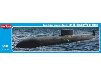 Soviet Nuclear-powered Submarine Pr.661 Anchar/Papa-class - zdjęcie 1