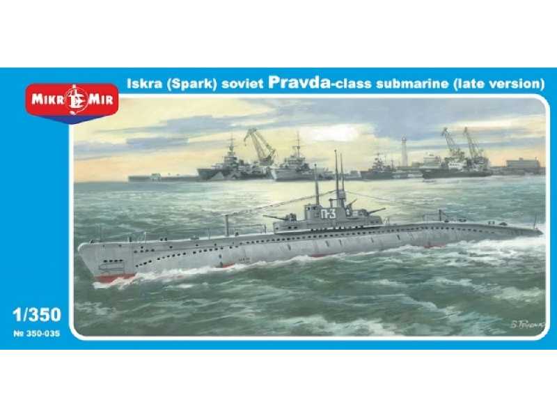 Iskra (Spark) Soviet Pravda-class Submarine - zdjęcie 1 Iskra (Spark) Soviet Pravda-class Submarine - zdjęcie 1
