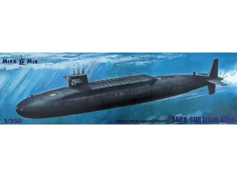 American Nuclear-powered Submarine Ssbn-608 Ethan Allen - zdjęcie 1 American Nuclear-powered Submarine Ssbn-608 Ethan Allen - zdjęcie 1