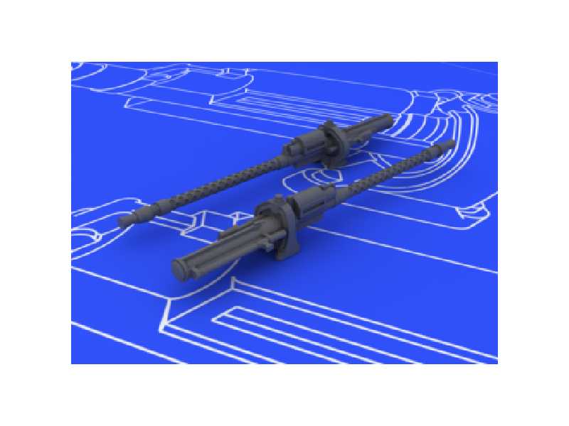 MG 17 German WWII guns 1/48 - żywica i blaszki - zdjęcie 1 MG 17 German WWII guns 1/48 - żywica i blaszki - zdjęcie 1