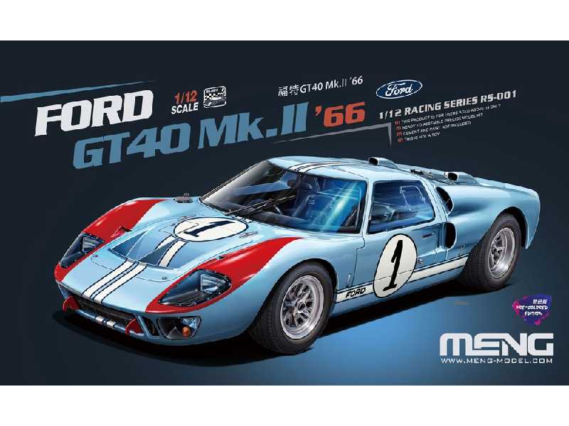 Ford Gt40 Mk.Ii '66 (Blue) - zdjęcie 1 Ford Gt40 Mk.Ii '66 (Blue) - zdjęcie 1