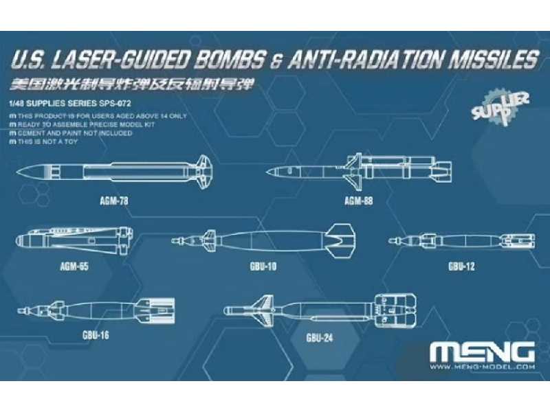 U.S. Laser-guided Bombs & Anti-radiation Missiles - zdjęcie 1 U.S. Laser-guided Bombs & Anti-radiation Missiles - zdjęcie 1