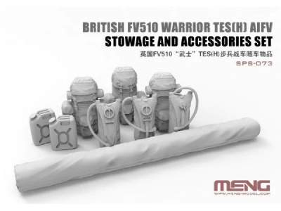 British Fv510 Warrior Tes[h] Aifv Stowage & Accessories Set - zdjęcie 1