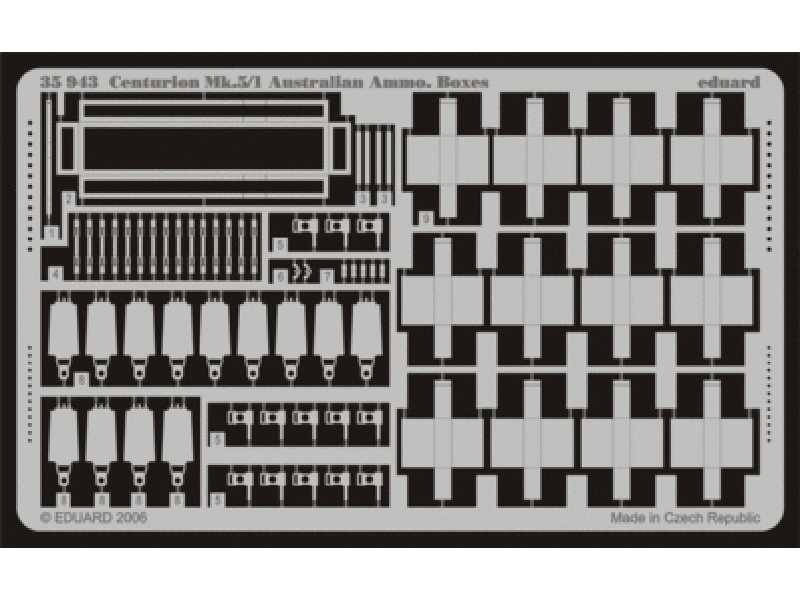  Centurion Mk.5/1 Australian Ammo. Boxes 1/35 - Afv Club - blasz - zdjęcie 1