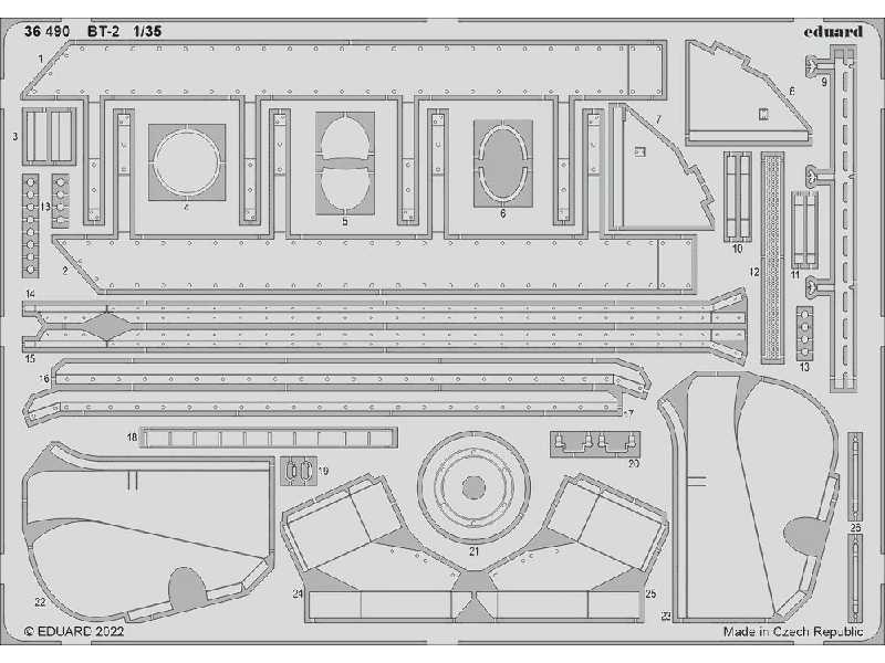 BT-2 1/35 - HOBBY BOSS - zdjęcie 1