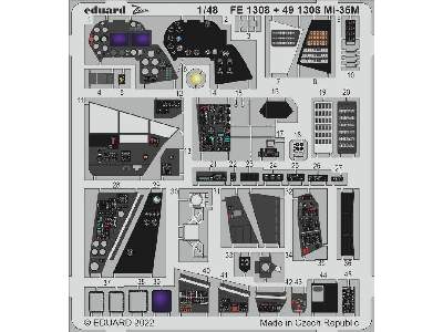 Mi-35M interior 1/48 - ZVEZDA - zdjęcie 1