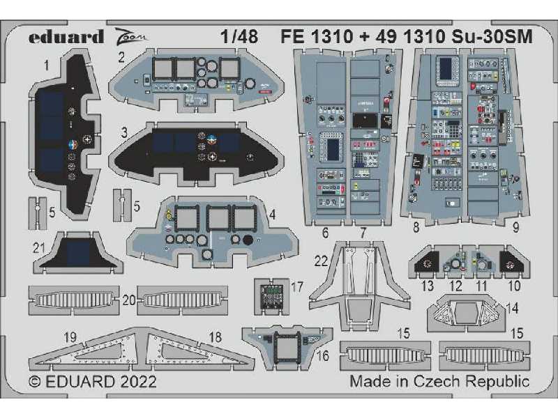 Su-30SM 1/48 - GREAT WALL HOBBY - zdjęcie 1 Su-30SM 1/48 - GREAT WALL HOBBY - zdjęcie 1