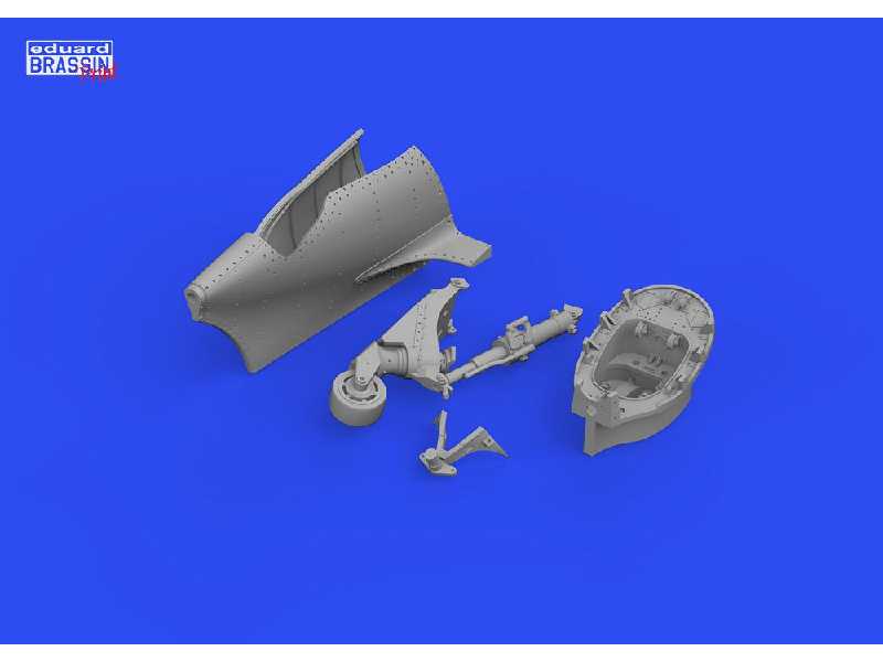 A6M3 tailwheel PRINT 1/48 - EDUARD - zdjęcie 1