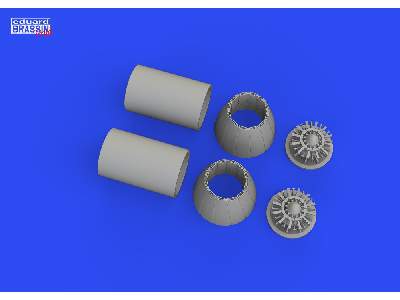 F/ A-18E, F exhaust nozzles PRINT 1/48 - MENG - zdjęcie 8