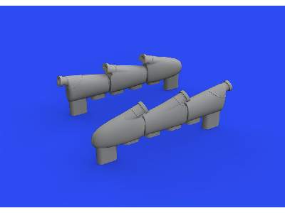 Hurricane Mk. I exhaust stacks 1/72 - ARMA HOBBY - zdjęcie 2