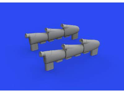 Hurricane Mk. I exhaust stacks 1/72 - ARMA HOBBY - zdjęcie 3