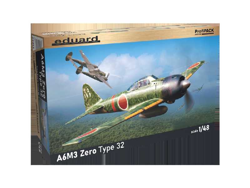 A6M3 Zero Type 32 1/48 - zdjęcie 1 A6M3 Zero Type 32 1/48 - zdjęcie 1