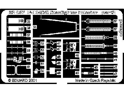  F-104S/ G interior 1/32 - Hasegawa - blaszki - zdjęcie 3