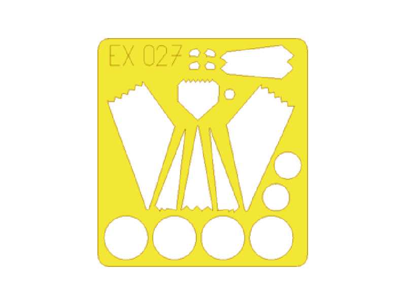 F-117 1/48 - Tamiya - maski - zdjęcie 1 F-117 1/48 - Tamiya - maski - zdjęcie 1