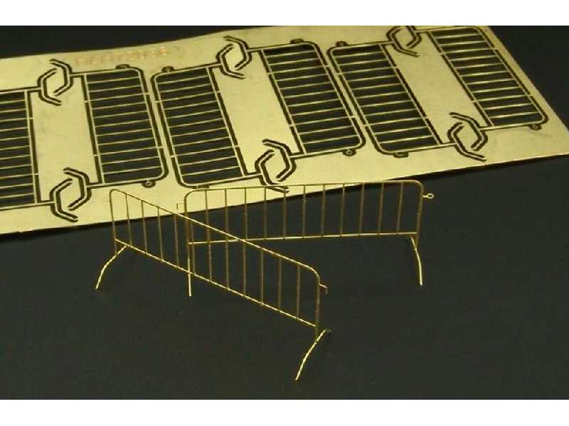 Mobile Barriers 6pcs - zdjęcie 1 Mobile Barriers 6pcs - zdjęcie 1