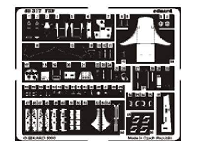  F3F 1/48 - Accurate Miniatures - blaszki - zdjęcie 1