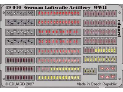  German Luftwaffe Artilery WWII 1/48 - blaszki - zdjęcie 1