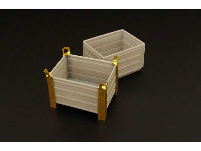 Steel Containers 2pcs - zdjęcie 1 Steel Containers 2pcs - zdjęcie 1