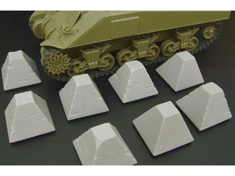 Dragon&#8217;s Teeth Tank Traps - zdjęcie 1