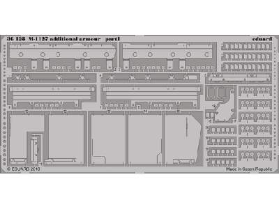  M-1127 additional armour 1/35 - Trumpeter - blaszki - zdjęcie 1