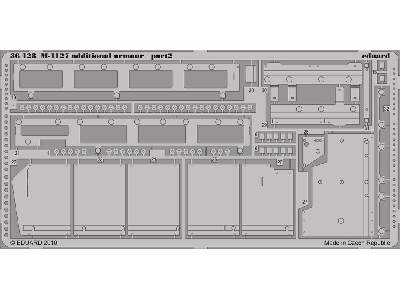  M-1127 additional armour 1/35 - Trumpeter - blaszki - zdjęcie 3