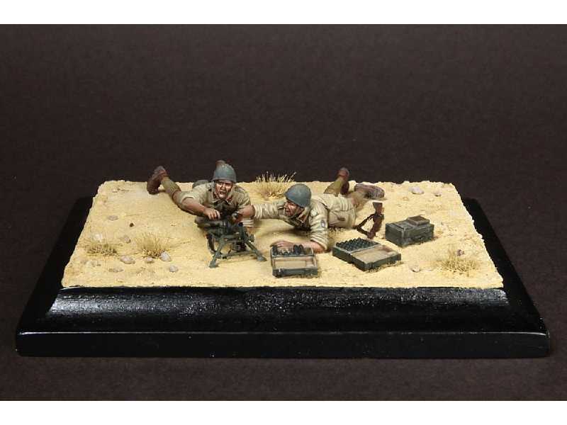 Italian 45-mm Mortar Brixia Team (2 Figures With Mortar) - zdjęcie 1 Italian 45-mm Mortar Brixia Team (2 Figures With Mortar) - zdjęcie 1