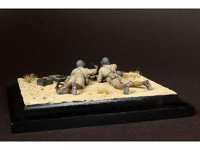 Italian 45-mm Mortar Brixia Team (2 Figures With Mortar) - zdjęcie 6