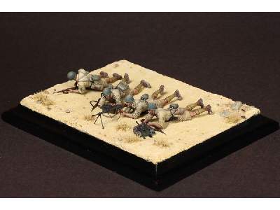 Italian Guastatori Lmg Breda Mod. 30 Team (4 Figures) - zdjęcie 20