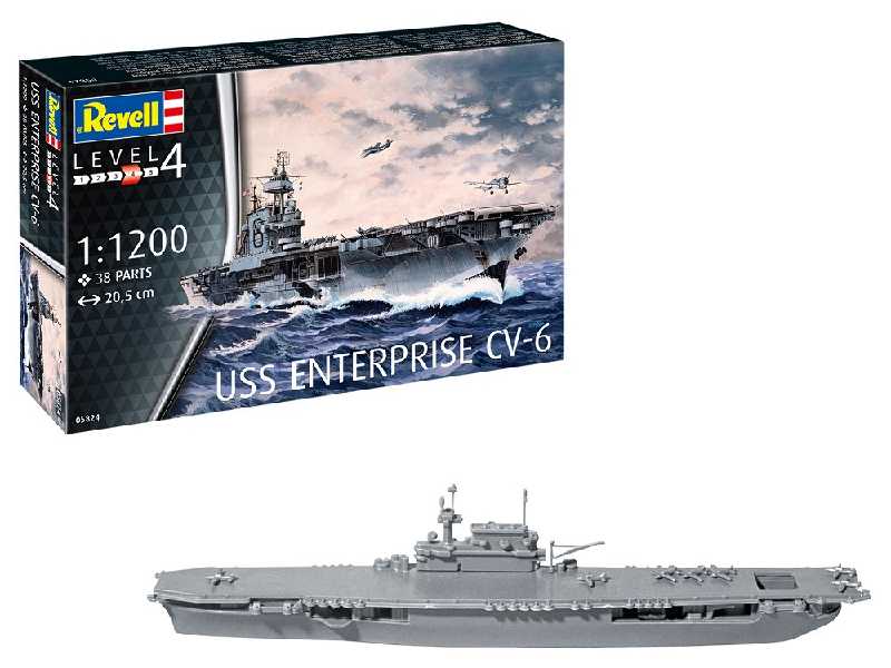 USS Enterprise CV-6 - zdjęcie 1 USS Enterprise CV-6 - zdjęcie 1