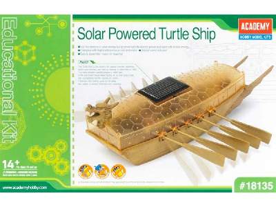 Solar Powered Turtle Ship Education Model Kit - zdjęcie 1