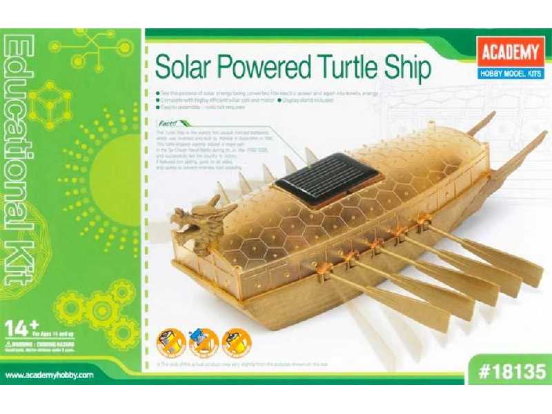 Solar Powered Turtle Ship Education Model Kit - zdjęcie 1