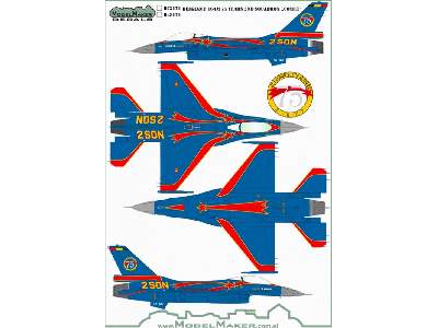 Belgian F-16am 75 Years 2nd Squadron Comet - zdjęcie 2