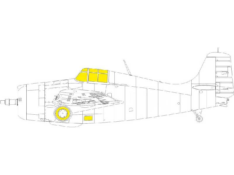 F4F-4 TFace 1/48 - EDUARD - zdjęcie 1