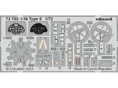 I-16 Type 5 1/72 - CLEAR PROP - zdjęcie 1