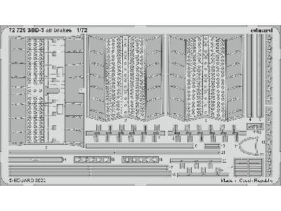 SBD-3 air brakes 1/72 - FLYHAWK - zdjęcie 1
