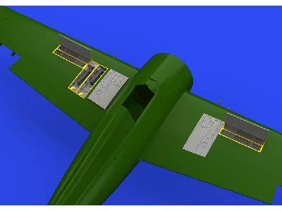 F4F-3 gun bays PRINT 1/48 - EDUARD - zdjęcie 1