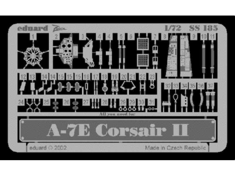 A-7E 1/72 - Esci - blaszki - zdjęcie 1 A-7E 1/72 - Esci - blaszki - zdjęcie 1