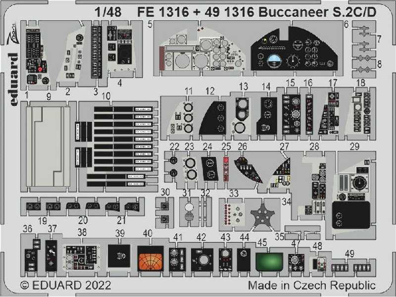 Buccaneer S.2C/ D 1/48 - AIRFIX - zdjęcie 1 Buccaneer S.2C/ D 1/48 - AIRFIX - zdjęcie 1
