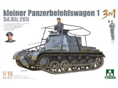 Kleiner Panzerbefehlswagen 1 3in1 Sd.Kfz.265 - zdjęcie 1
