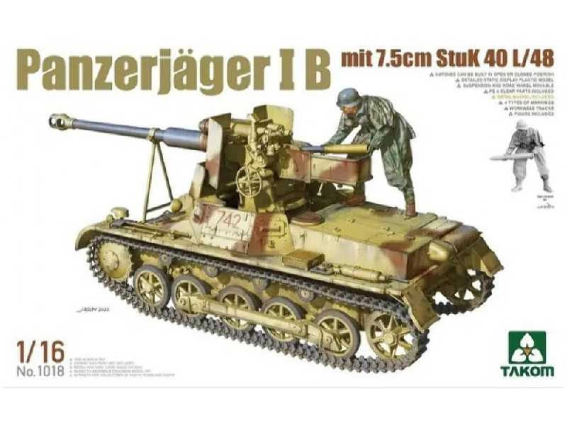 Panzerjager Ib Mit 7.5cm Stuk 40 L/48 - zdjęcie 1 Panzerjager Ib Mit 7.5cm Stuk 40 L/48 - zdjęcie 1