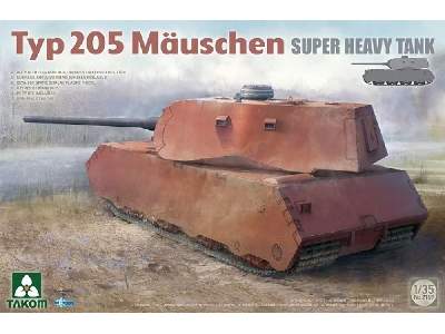 Typ 205 Mäuschen Super Heavy Tank - zdjęcie 1