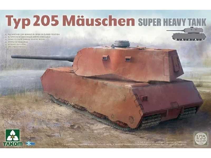 Typ 205 Mäuschen Super Heavy Tank - zdjęcie 1